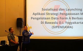 Launching Aplikasi SIPENDAWA,  Inovasi Bawaslu DIY Dalam Pengelolaan Data Laporan Hasil Pengawasan