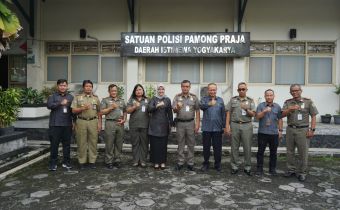 Lanjutkan Sinergitas, Bawaslu DIY Lakukan Audiensi ke Satpol PP DIY