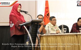Rapat Kerja Teknis Penanganan Pelanggaran Pemilu Tahun 2024 Telah Selesai, Bawaslu D.I.Yogyakarta Sukses Menjadi Tuan Rumah