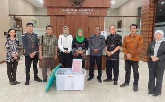 Bawaslu DIY Serahkan Dokumen Keterangan Untuk Sidang PHPU Legislatif Kepada Mahkamah Konstitusi RI