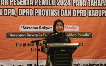 Cegah Sengketa Antar Peserta Pemilu, Bawaslu DIY Melakukan Sosialisasi kepada Peserta Pemilu 2024