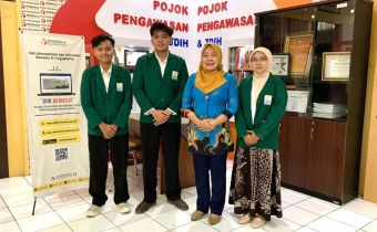 Mahasiswa UIN Sunan Kalijaga Yogyakarta Kunjungi Pojok JDIH Bawaslu DIY