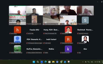 Rapat koordinasi awal tahun bagian pengawas pemilu dan humas tahun 2026