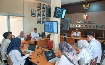 Rapat Konsolidasi Pembuatan Video Best Practice Bersama Bawaslu Kabupaten/Kota se-DIY