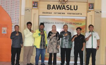 Bawaslu Menerima Audiensi Pemuda Katolik Daerah DIY