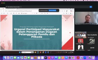 Bawaslu DIY lakukan Angkringan Demokrasi secara daring membahas penanganan pelanggaran