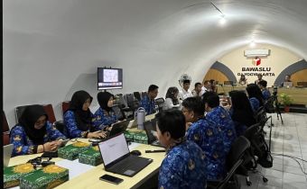 Bawaslu DIY dan Bawaslu Kabupaten/Kota se-DIY lakukan ToT Persiapan P2P