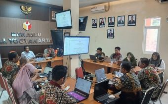 Bawaslu DIY melakukan rapat pembahasan pematangan Indikator Kinerja Utama Tahun 2026
