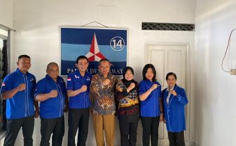 Bawaslu  DIY Lakukan Sinergi Bersama DPD Partai Demokrat DIY Untuk Wujudkan Pemilu Berintegritas