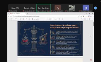 Bawaslu DIY Ajak Mahasiswa Magang Berdiskusi Tentang Netralitas ASN Untuk Menjaga Integritas Pemilu