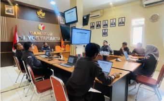 Bawaslu DIY matangkan persiapan monev KID dengan kolaborasi semua bagian