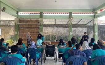 Anggota Bawaslu DIY memaparkan bahwa peran serta seluruh masyarakat, termasuk dari penyandang disabilitas akan mampu mewujudkan pemilu yang berintegritas