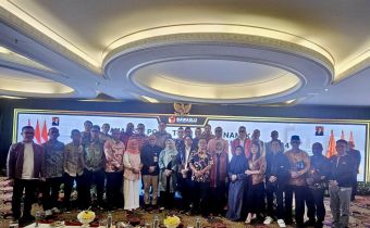 Bawaslu DIY menghadiri Kompetisi Debat Penegakan Hukum Pemilu VI Antar Perguruan Tinggi di Jakarta