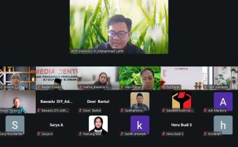 Bawaslu DIY dan Bawaslu Kabupaten/Kota se-DIY berdiskusi dengan Bawaslu RI mengenai pengisian dan penanandatangan Form A 