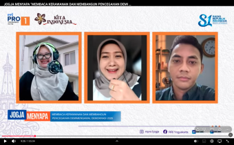 Bawaslu DIY dan PANDEKHA melakukan dialog interaktif di RRI Pro 1 Yogyakarta untuk mengupas pemilu dan politik uang 